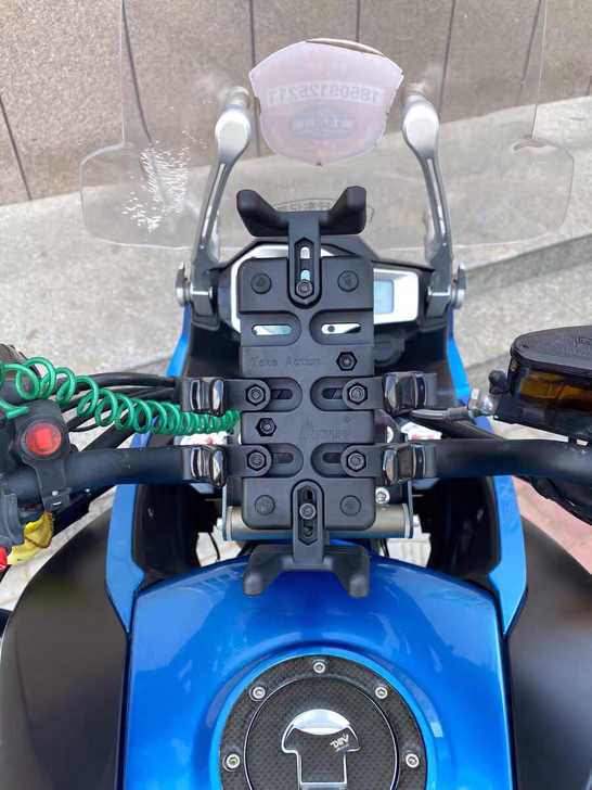 五匹MWUPP摩托车手机导航支架自行车圆形...