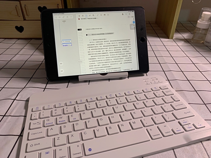 出闲置，无线蓝牙平板键盘苹果ipad电脑手...