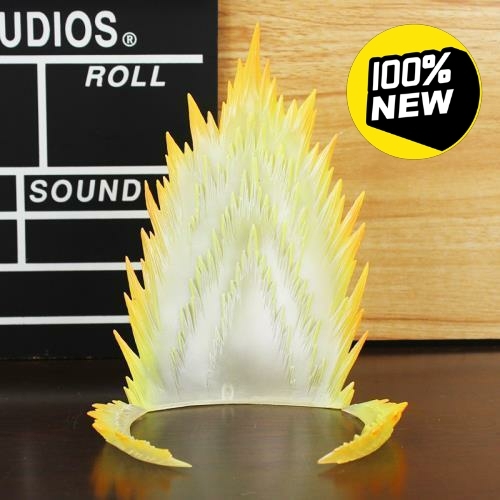 七龙珠SHF爆气特效件火焰特效figma素...