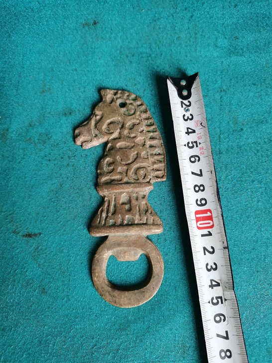 二手进口工艺品摆件纯铜开酒器带字品相如图正...