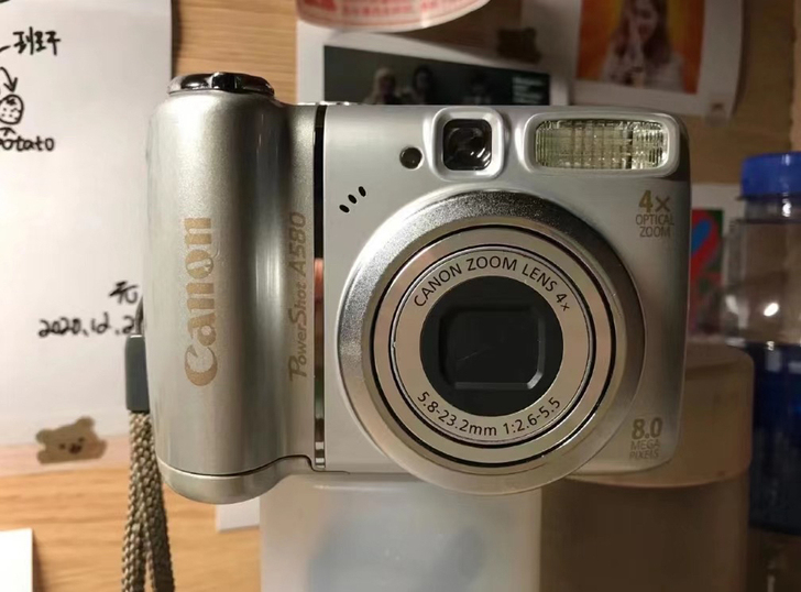 佳能A580 复古相机CCD数码相机，成色...