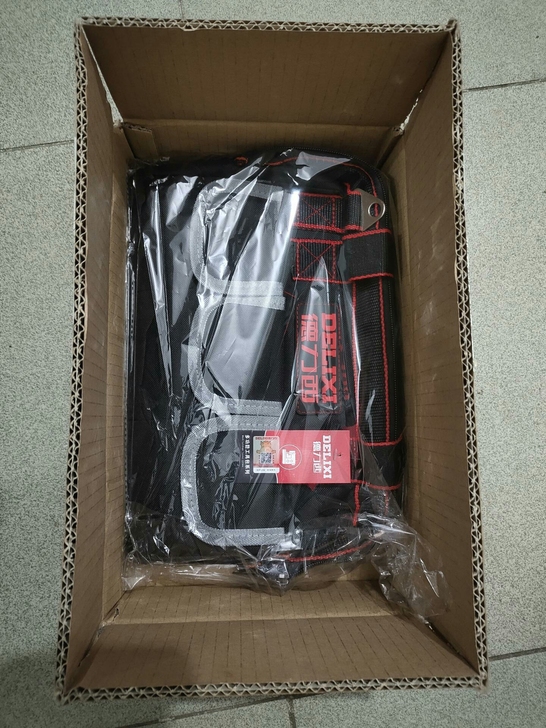 清仓包邮德力西工具包电工工具包帆布工具包多...