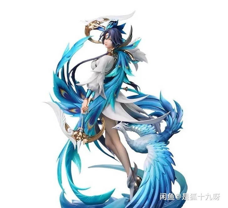 【收】收一个虞姬手办云霓雀翎王者荣耀，脸型...