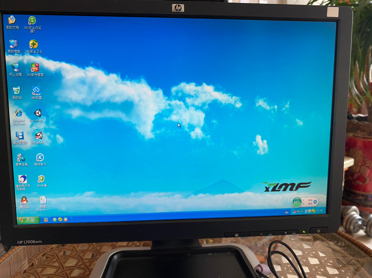 惠普商务办公电脑一体机，学习机，能用办公软...