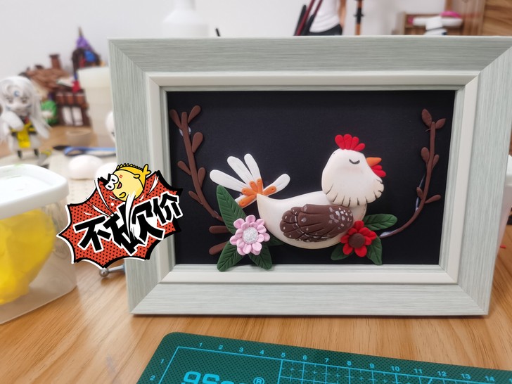 装饰画自己手工做的有喜欢的可以订购....