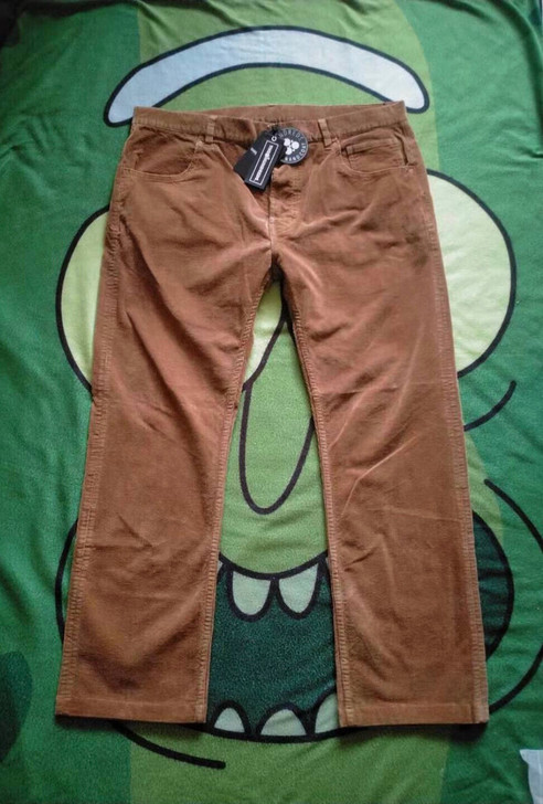 the hundreds 炸弹人滑板裤灯芯绒