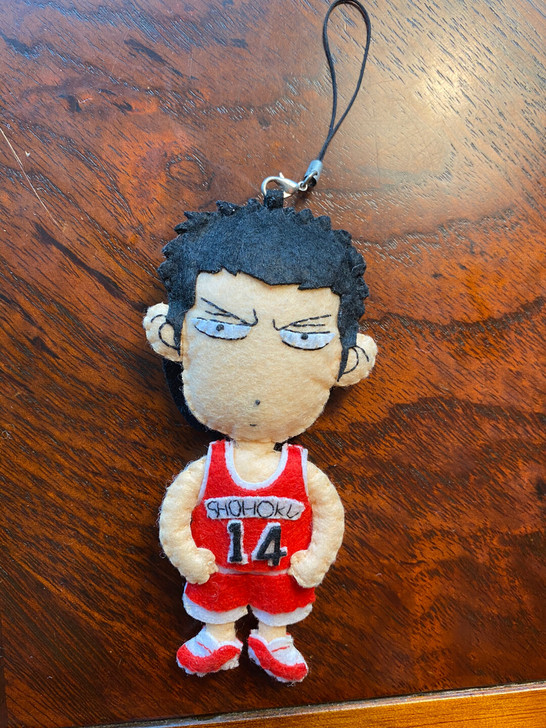 灌篮高手周边 灌篮高手挂饰手机链 钥匙链