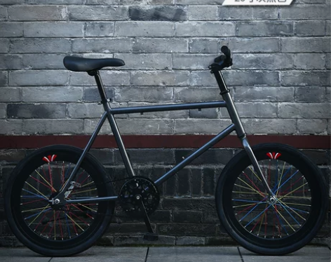 【狂暑季价】死飞自行车实心胎活飞单车倒刹车...