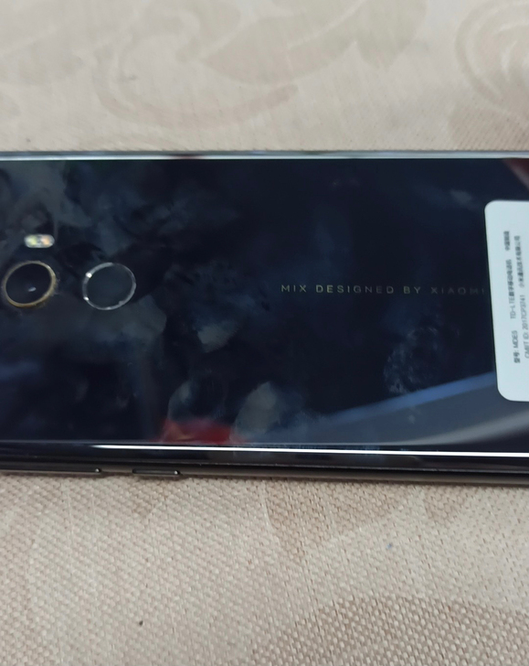 小米MIX2原装实拍有图6+64机型漂亮功...