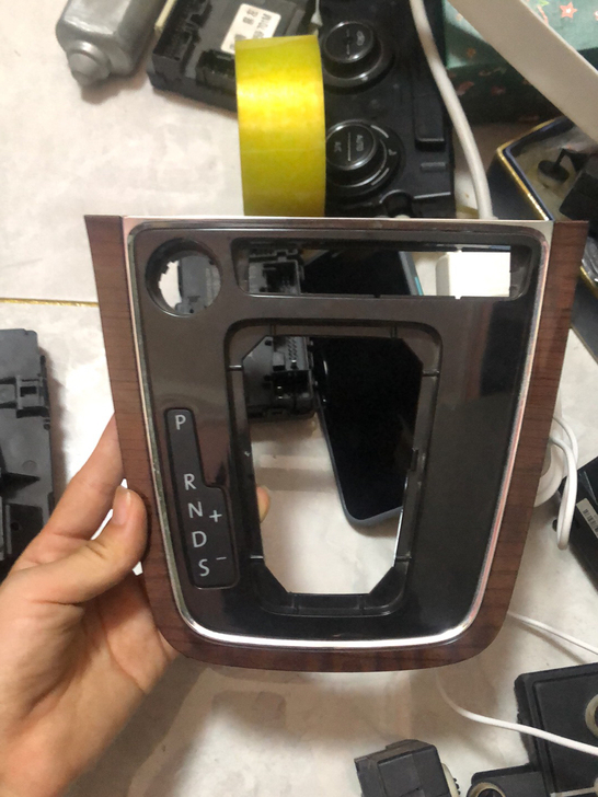 大众朗逸档杆面框