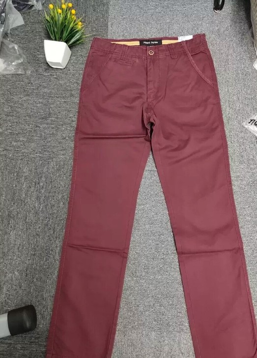 美特斯邦威男裤175/80A纯棉的上海美特...