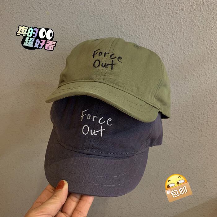 全新 韩国ulzzang原宿风时尚字母短帽...