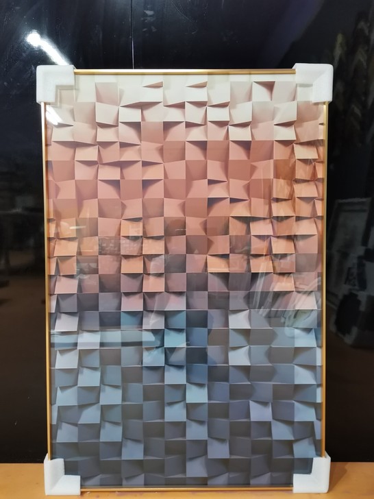 【画厂现货】全新喷绘木方图案，尺寸可定制。