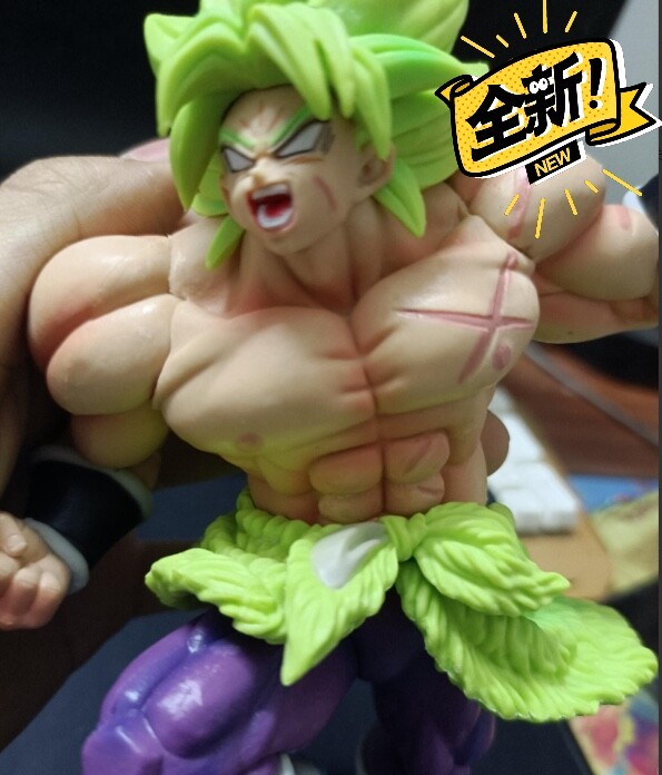 【包邮】七龙珠超布罗利绿发剧场版深蓝布罗利...