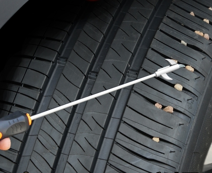 汽车轮胎石子清理工具多功能清石钩去石头勾子...