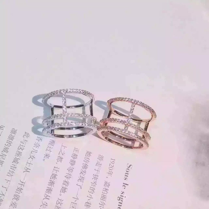 女王戒指，镀金镶钻，简约霸气，5678码现...