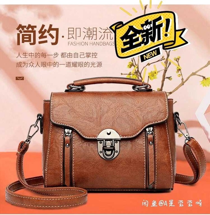 【正品】卡帝乐鳄鱼小包包女2021新款潮复...