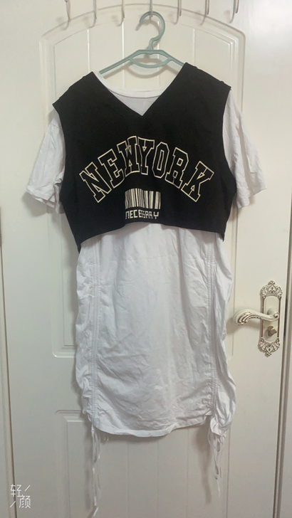 运动风女连衣裙学生两件套断舍离便宜出 不退换