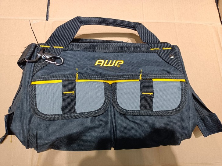 电工工具包多功能维修木工专用便携小袋帆布加...