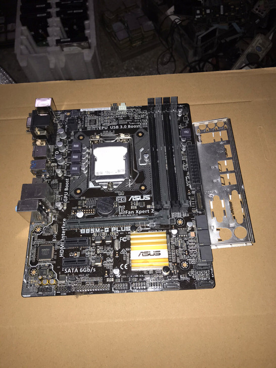 华硕B85主板 拆机一张华硕B85M-G ...