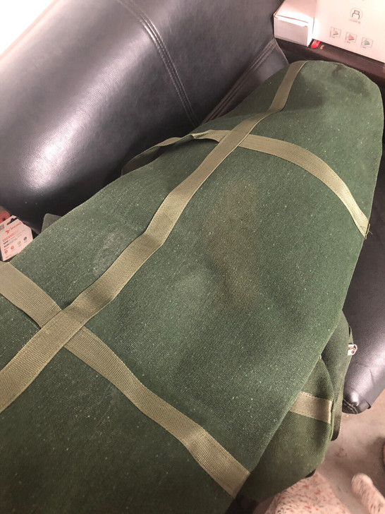 帆布工具包100*28cm 略微瑕疵 如图...