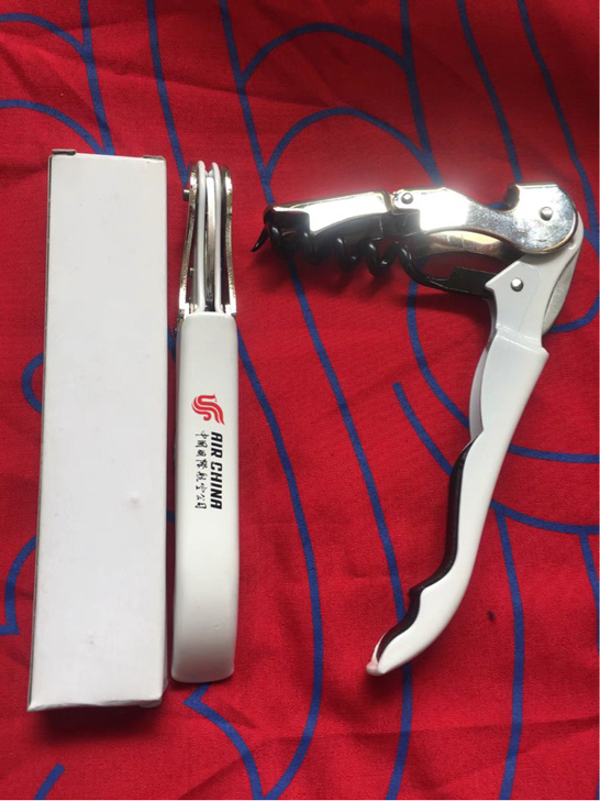 海马起瓶器全新国航红酒开瓶器 红酒起子 国...