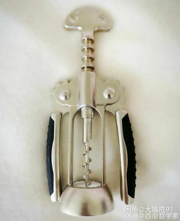 红酒开瓶器，航空专用，精钢材质，耐磨耐用