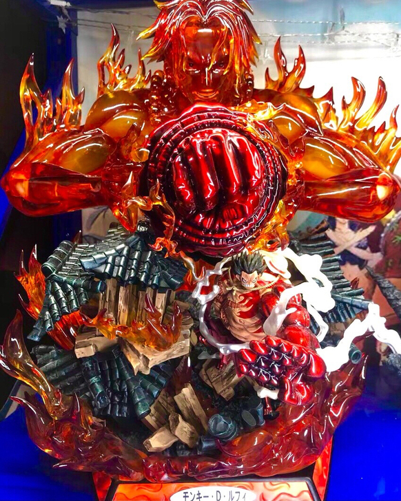 30元两个【海贼王超大手办】火拳路飞艾斯索...