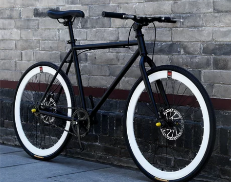 死飞自行车成人活飞赛车公路车实心胎学生男女...