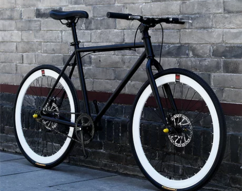 死飞自行车成人活飞赛车公路车实心胎学生男女...