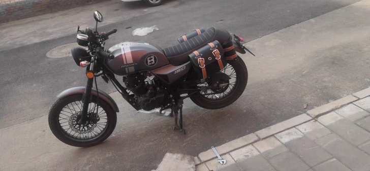 宗申ra2 ra3摩托车边包复古机车边包带锁