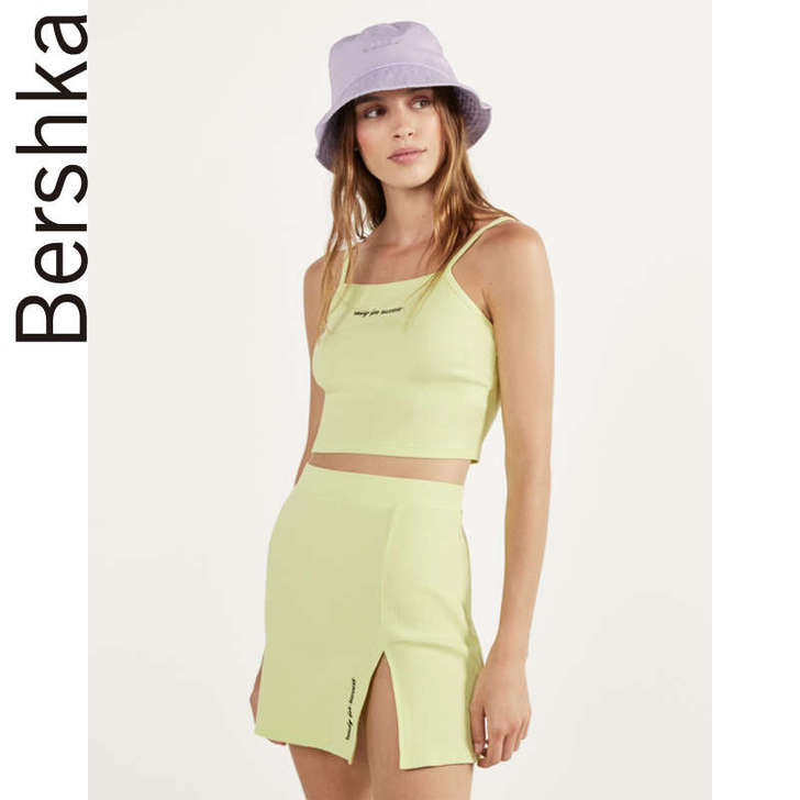 Bershka 女士 迷你铅笔裙 0058...