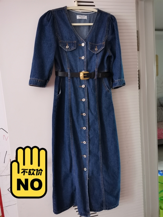 牛仔连衣裙