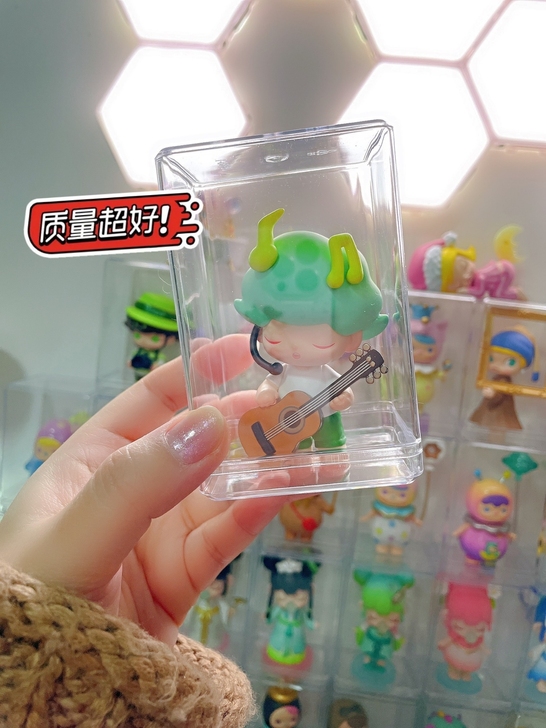 【6个装10元包邮】盲盒泡泡玛特收纳盒展示...