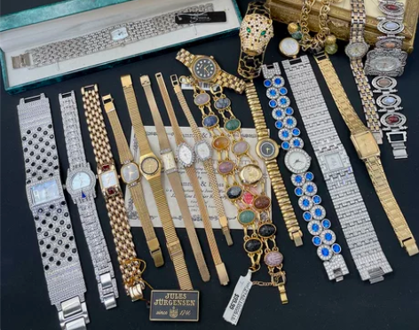 海外古董vintage首饰ins欧美复古水...