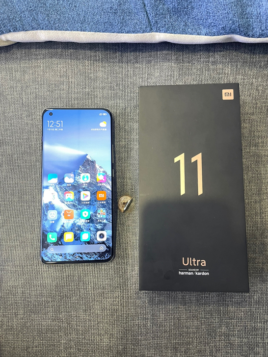 手机小米11ultra 陶瓷白色 12g加...