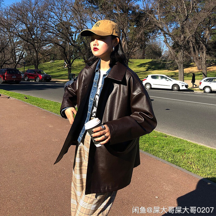 Zopiclone/独立自制英伦中性风咖色...