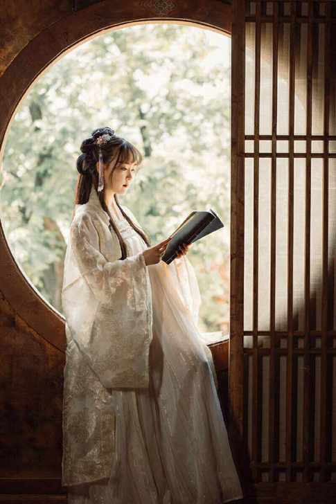 春秋古装汉服女荣姬齐胸襦裙古装服装仙女清新...