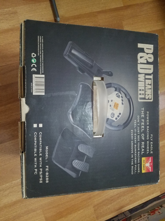 赛车游戏模拟方向盘，带刹车，换挡，放了很久...