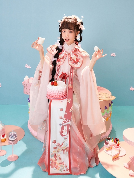 【汉服出租 】十三余小豆蔻儿[兔兔草莓]立...