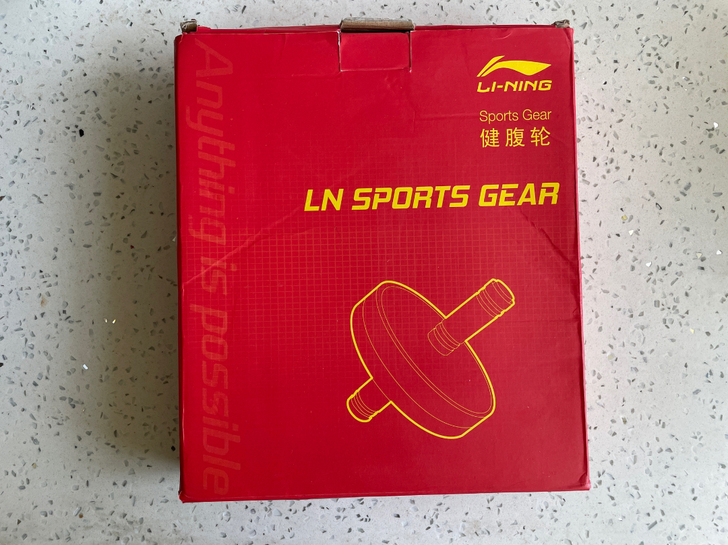 李宁健腹轮减肥家用可拆卸便捷