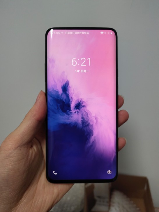 一加7pro 8+256g灰色原装靓机