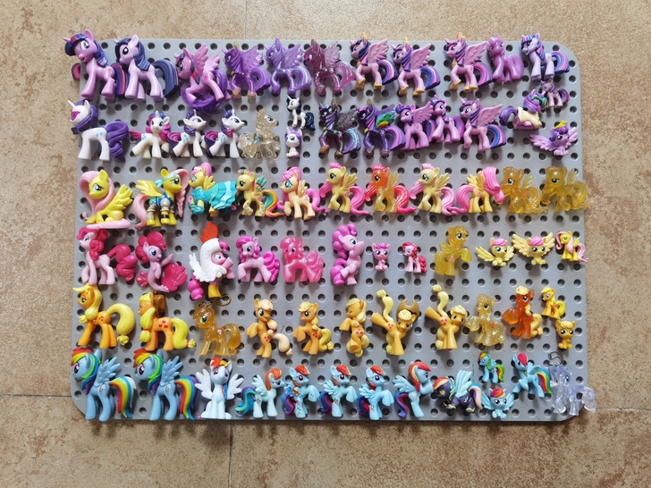 小马宝莉 迷你 出重复款 无畏天马 月亮露...