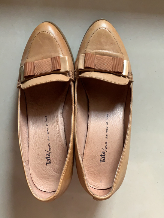 tata单鞋，37码。八成新。家里鞋子太多。