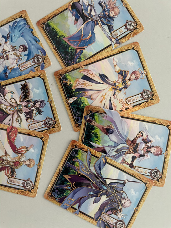 闪卡 自制闪卡 仙境传说 收藏卡