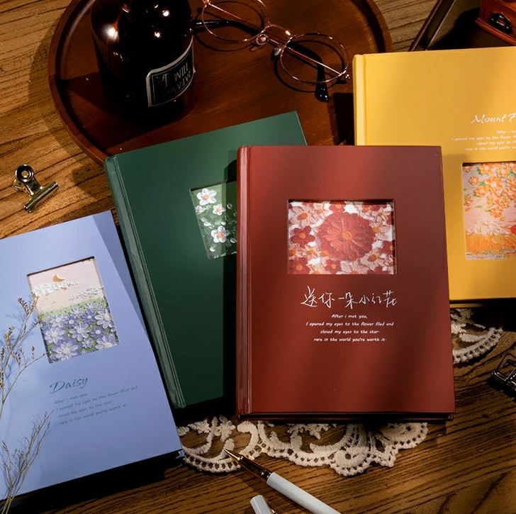 ｛莘莘学子｝文艺日记本笔记手账本子可爱韩版...