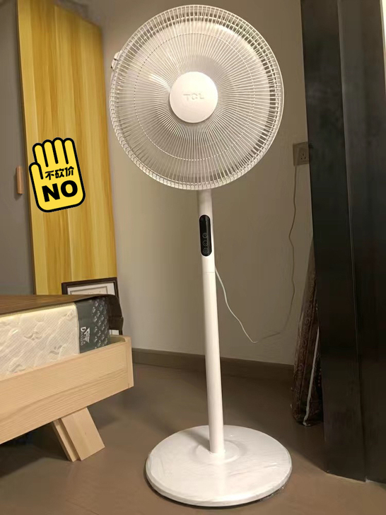 超市不开了！处理30台TCL落地扇全新未拆...