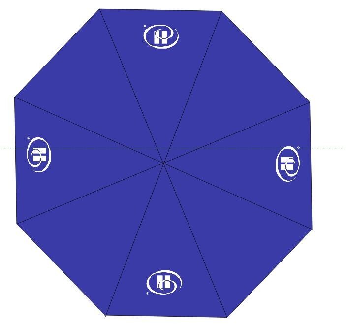 中柱伞户外遮阳伞酒吧街大太阳伞阳台花园折叠...