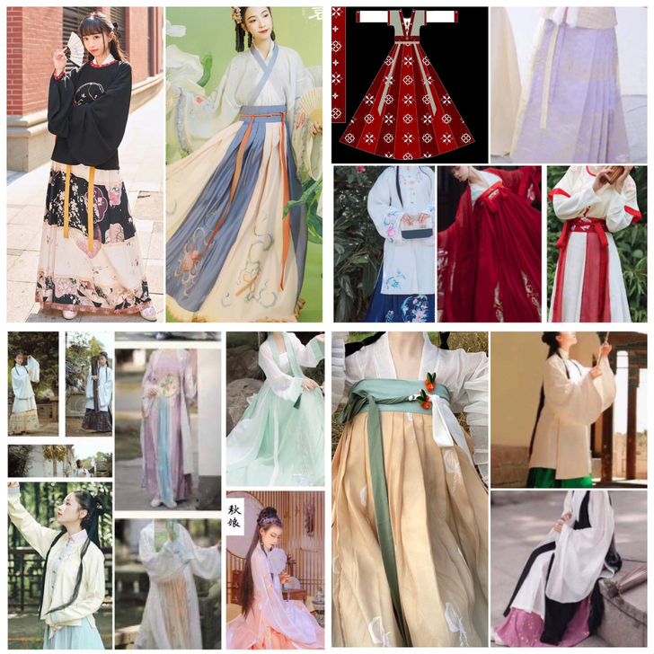 退坑出汉服,汉元素,明制,唐制,宋制,魏晋