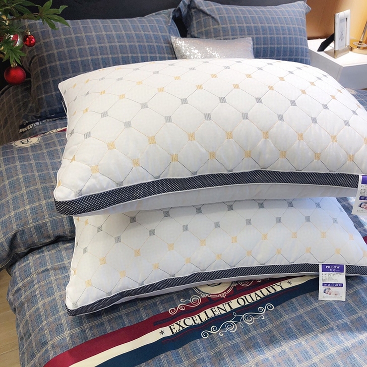 全新正品立体羽丝绒养生枕 高端枕芯 全新立...